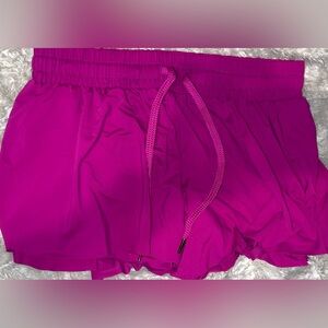 Vibrant Pink Women's Athletic Shorts